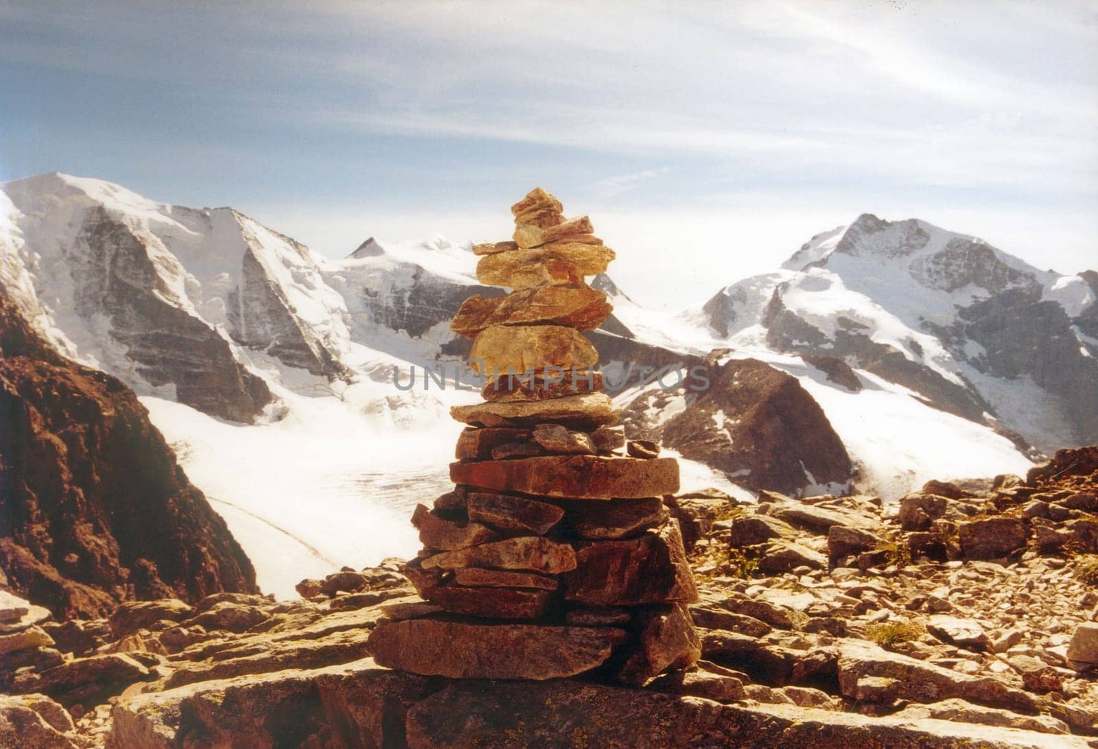 Stone pyramid