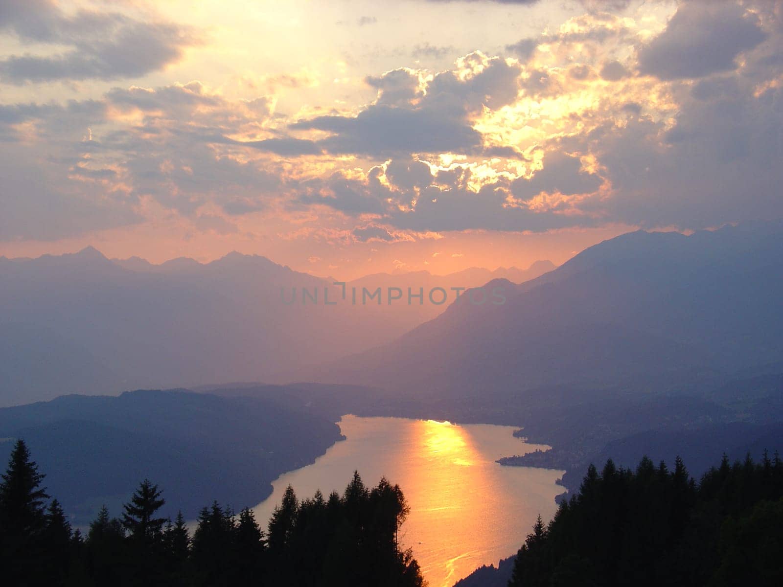 Between water and clouds