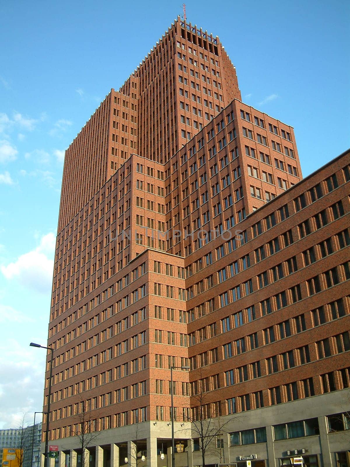 Red skyscraper