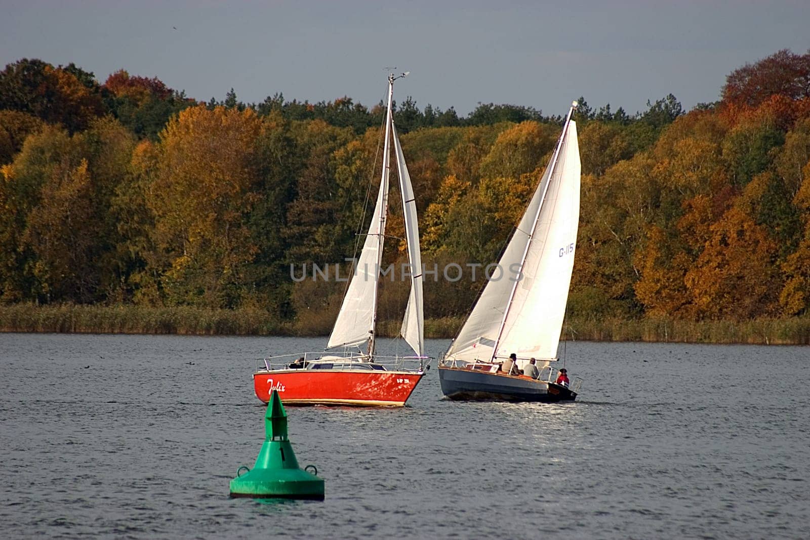 Sailing off