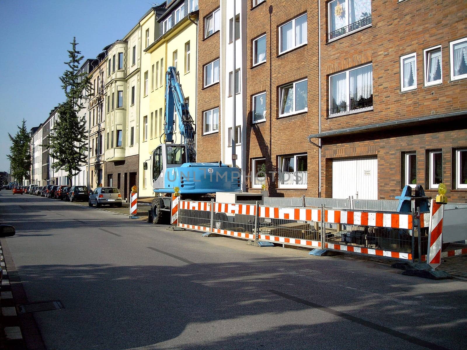 Mobile excavator