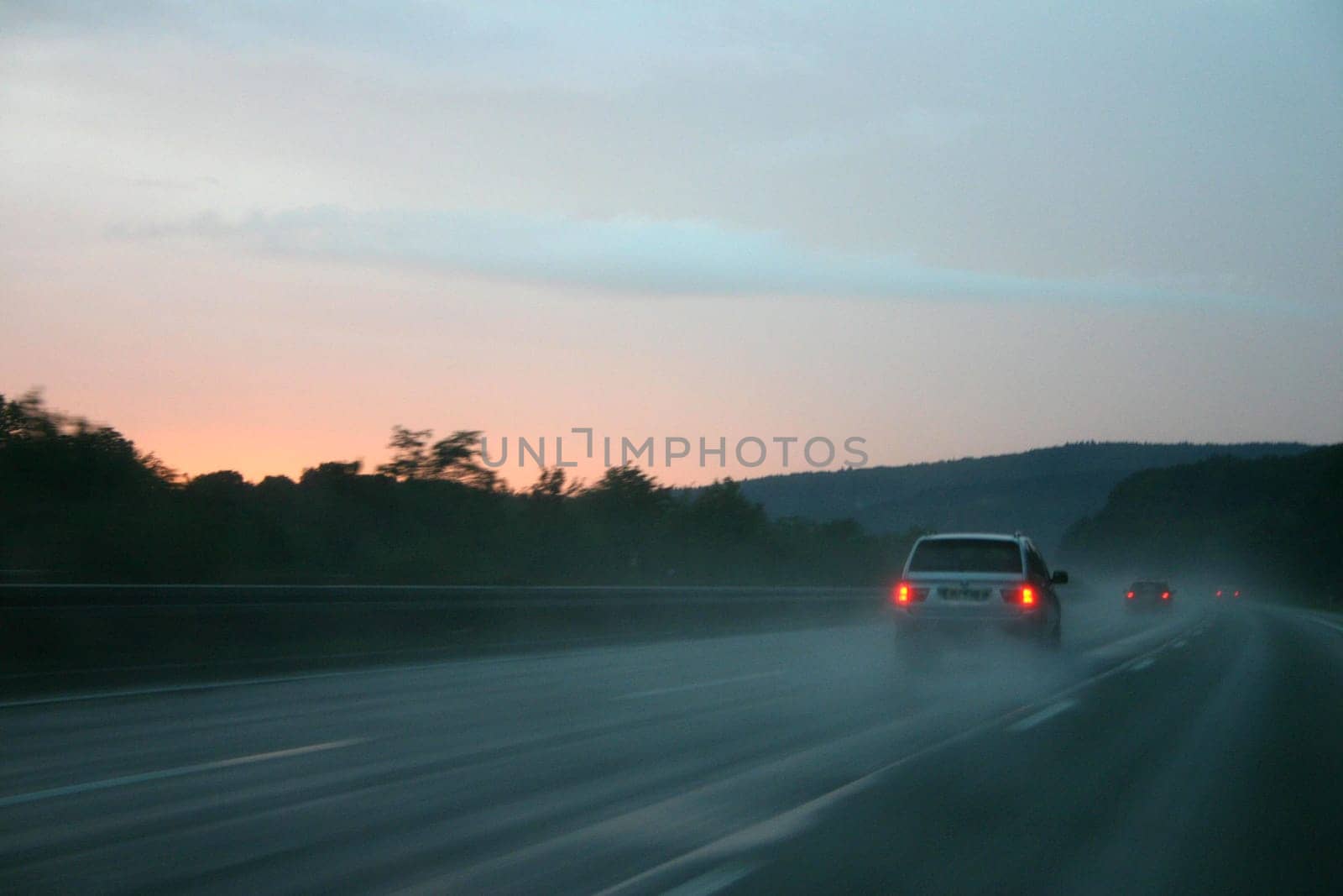 On the highway