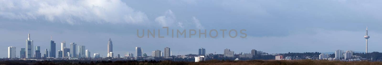 Taken from the vicinity of Frankfurt am Main on a higher spot. Canon EOS20D + Canon 70-200L 4.0 USM. Joined together with Hugin and some EBV