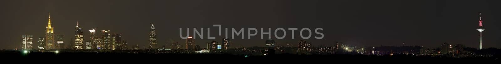 Taken from the vicinity of Frankfurt am Main on a higher spot. Canon EOS20D + Canon 70-200L 4.0 USM. Joined together with Hugin and some EBV