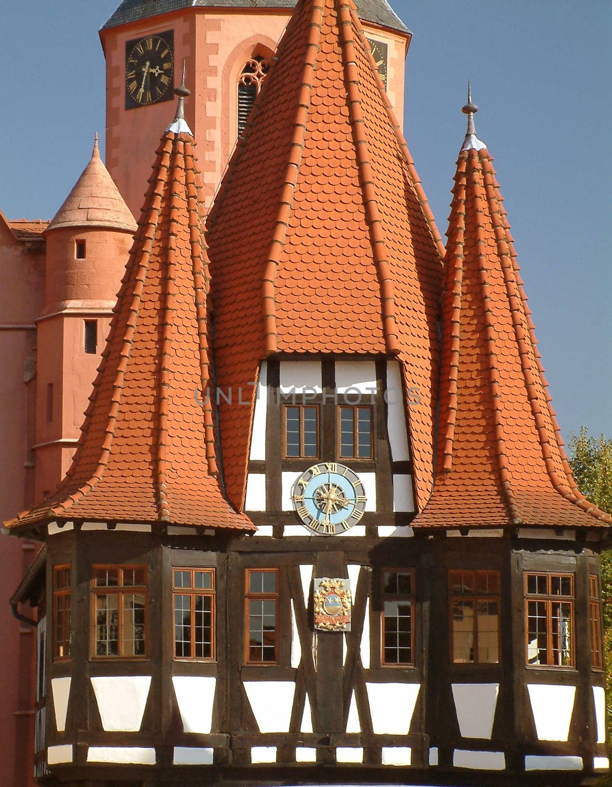 Detail of Michelstadt Town Hall