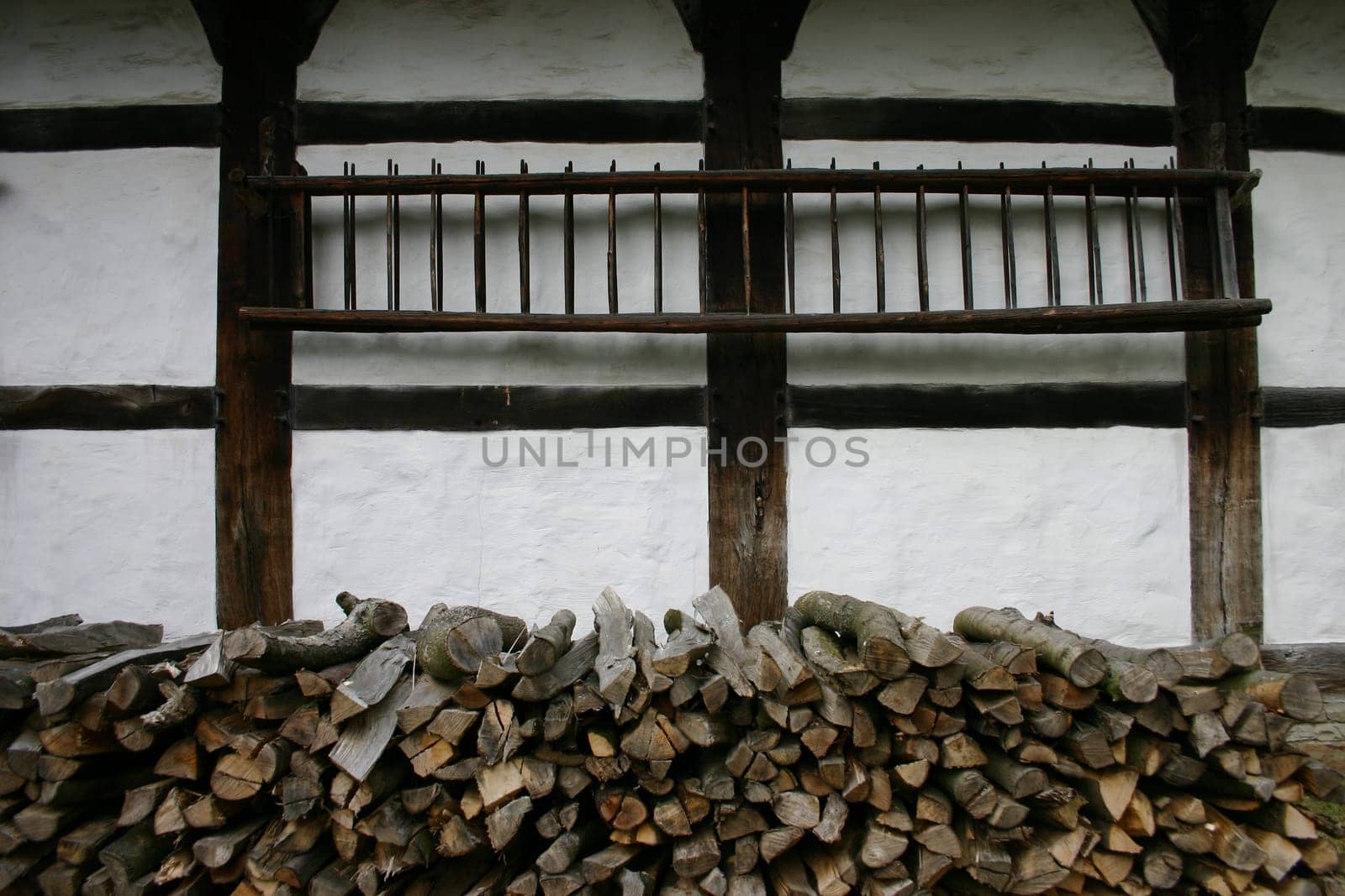 Wooden ladder