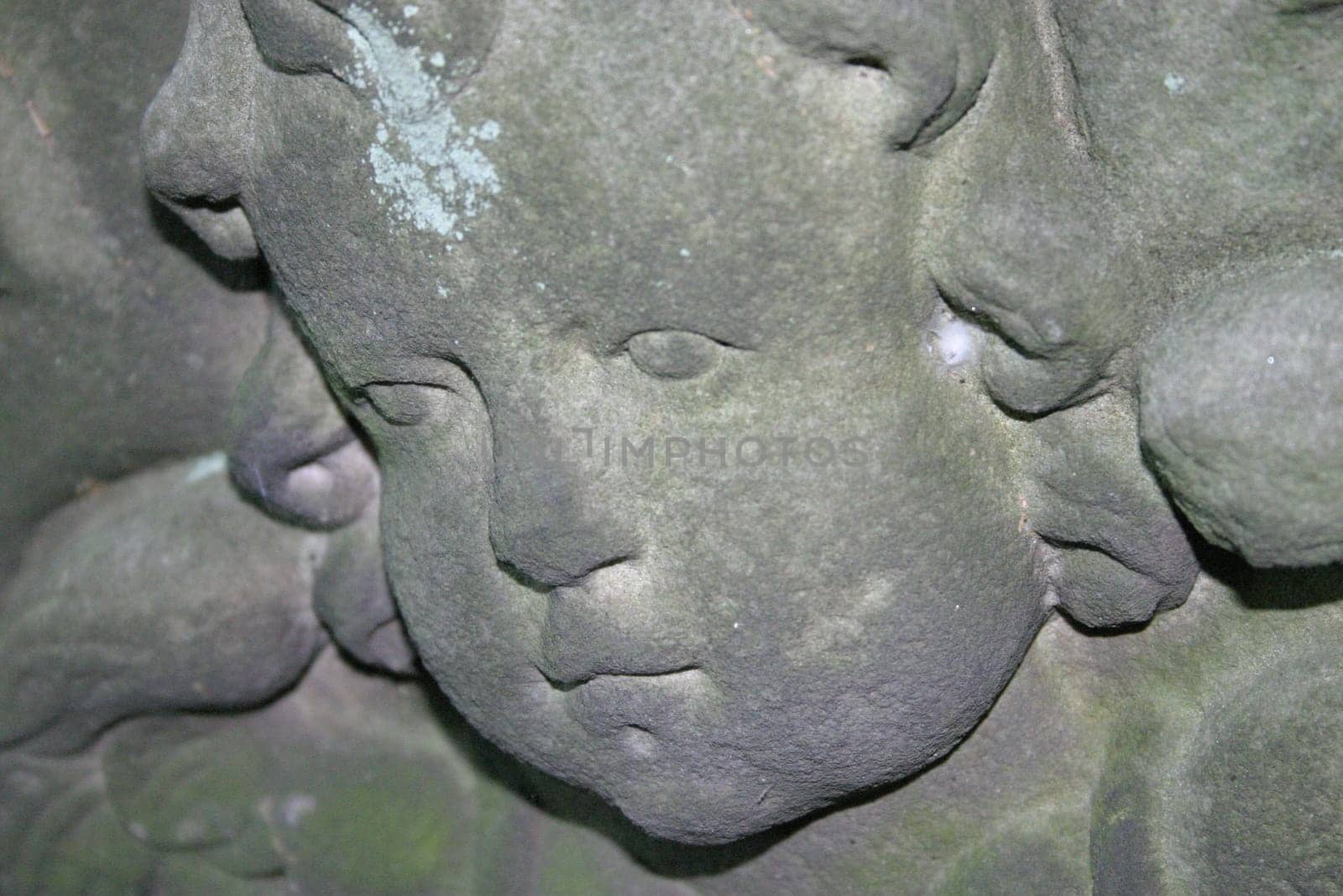 Angel on a tombstone