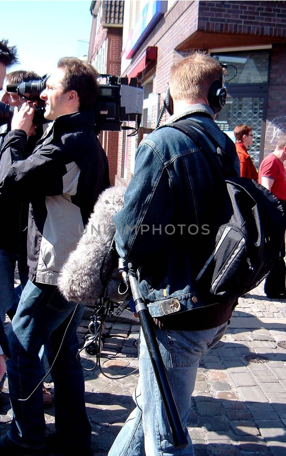 Television crew