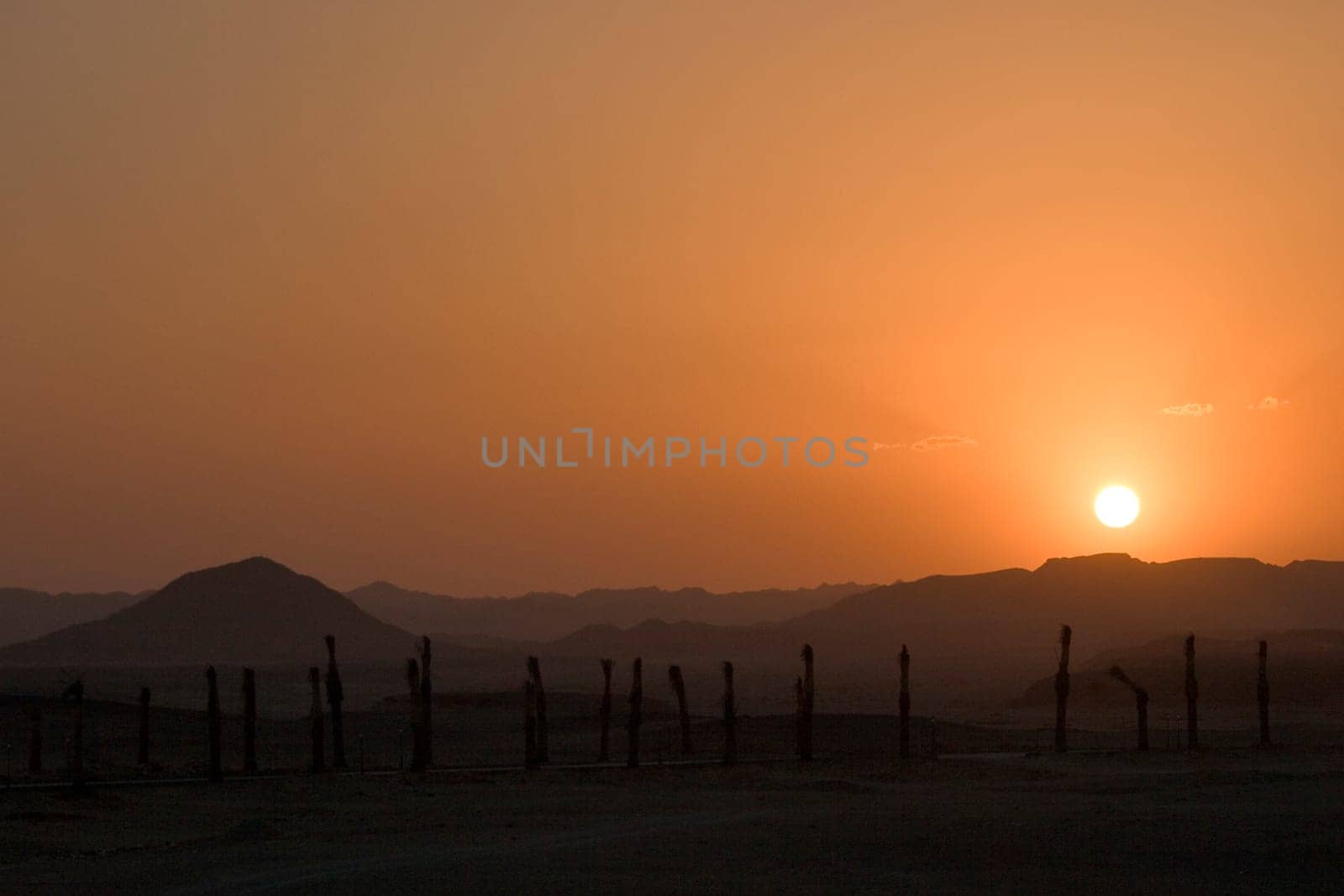 Sunset over the Desert III