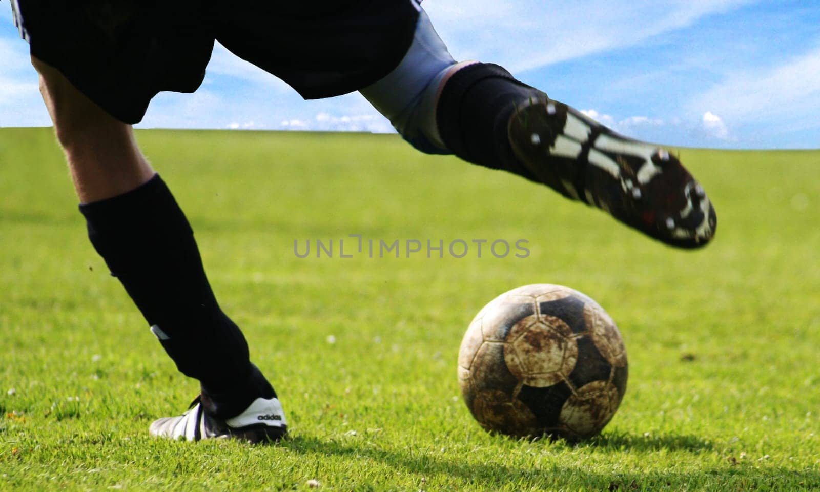 Football - the shot