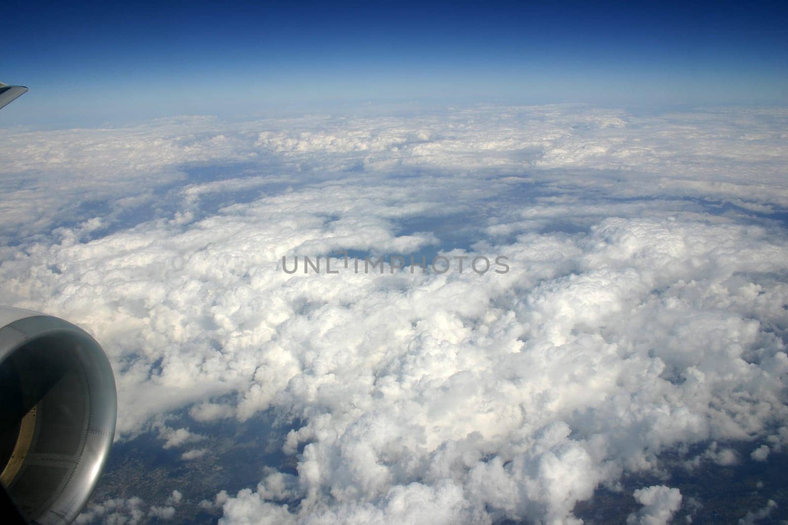 somewhere over Europe