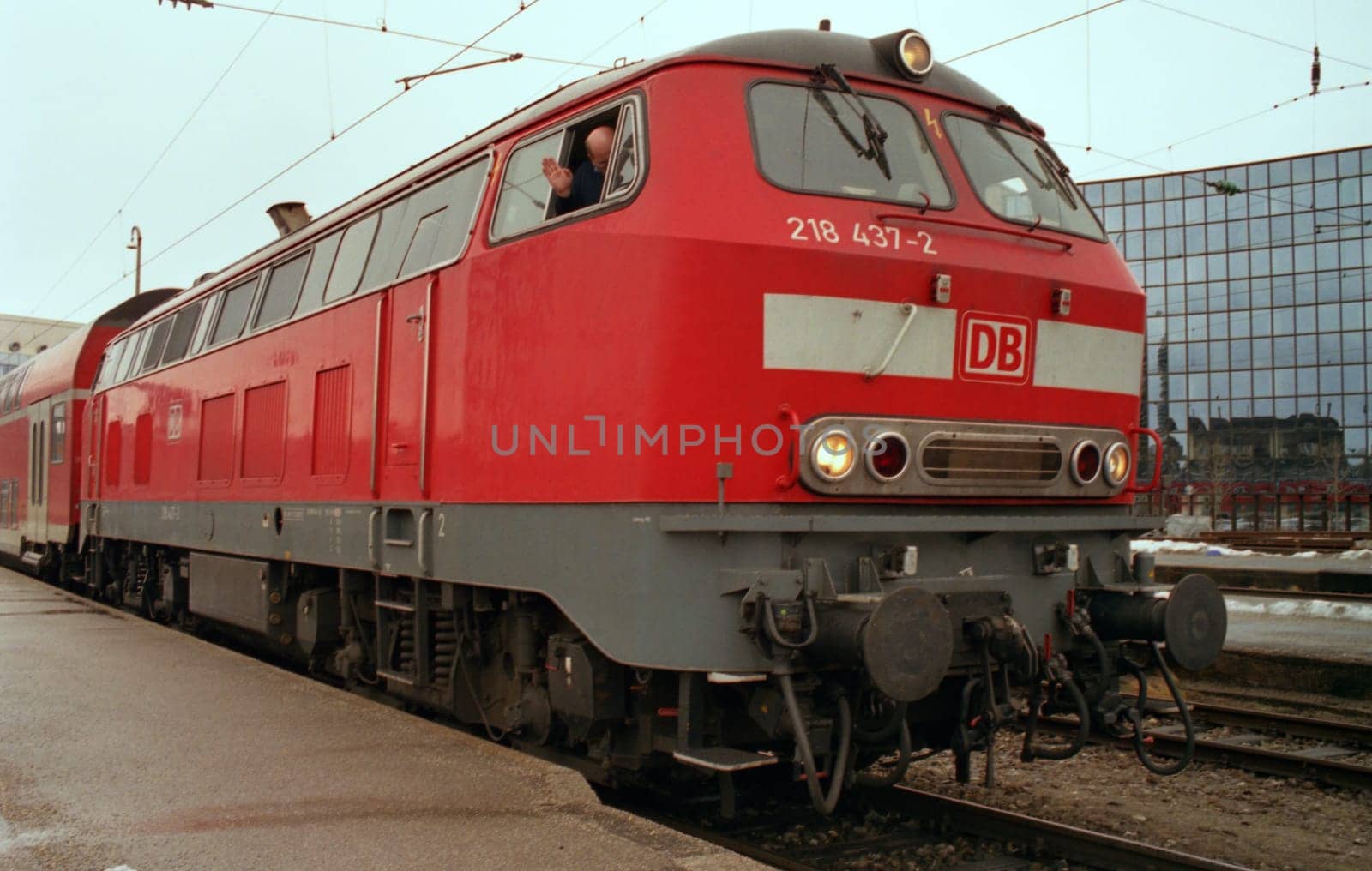 DB diesel locomotive 218