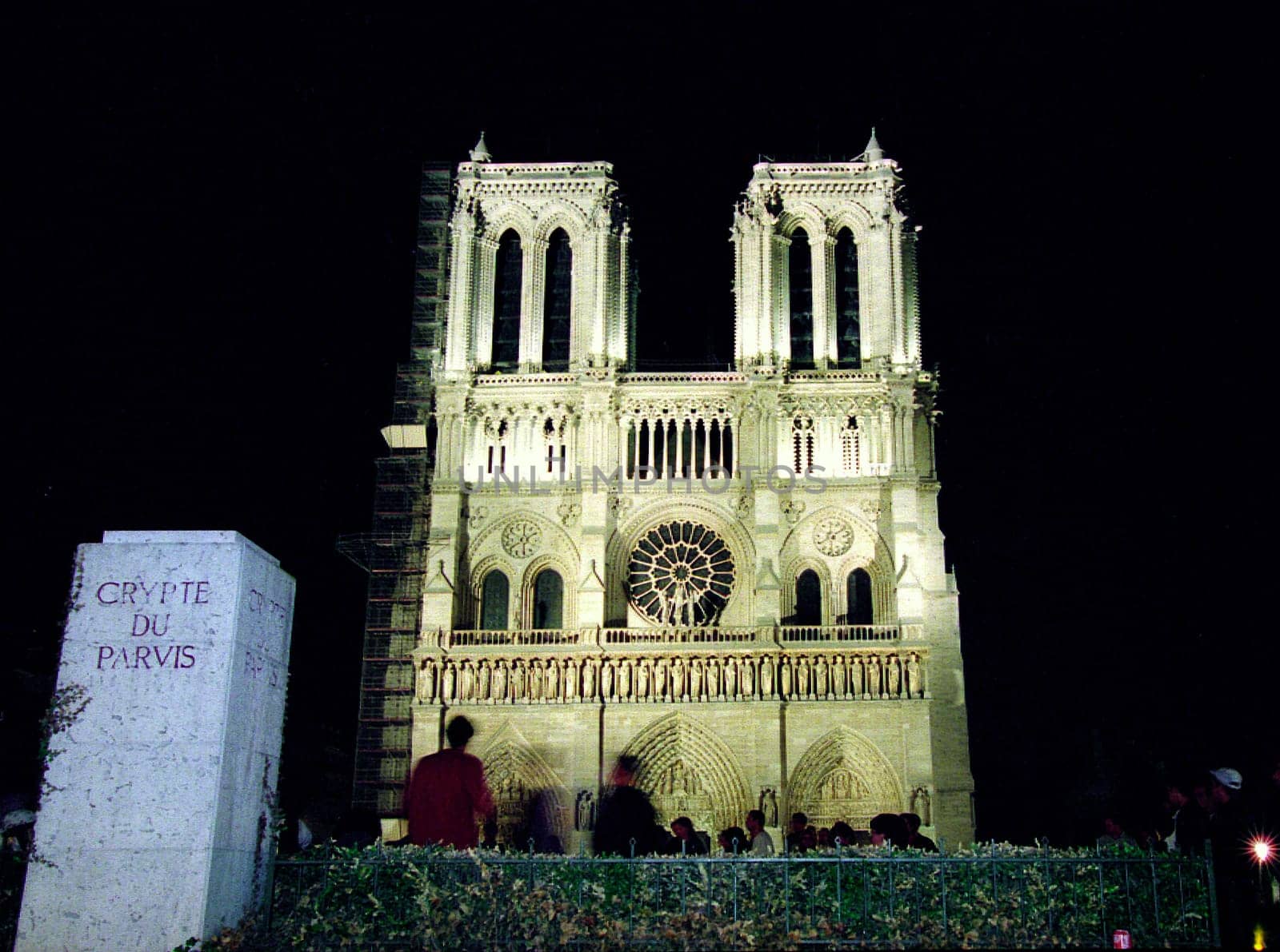 Night over Notre Dame