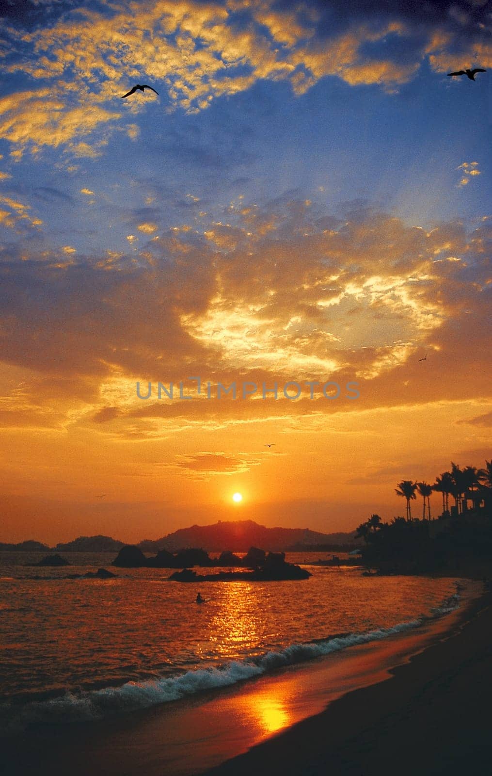 Sunset in Acapulco