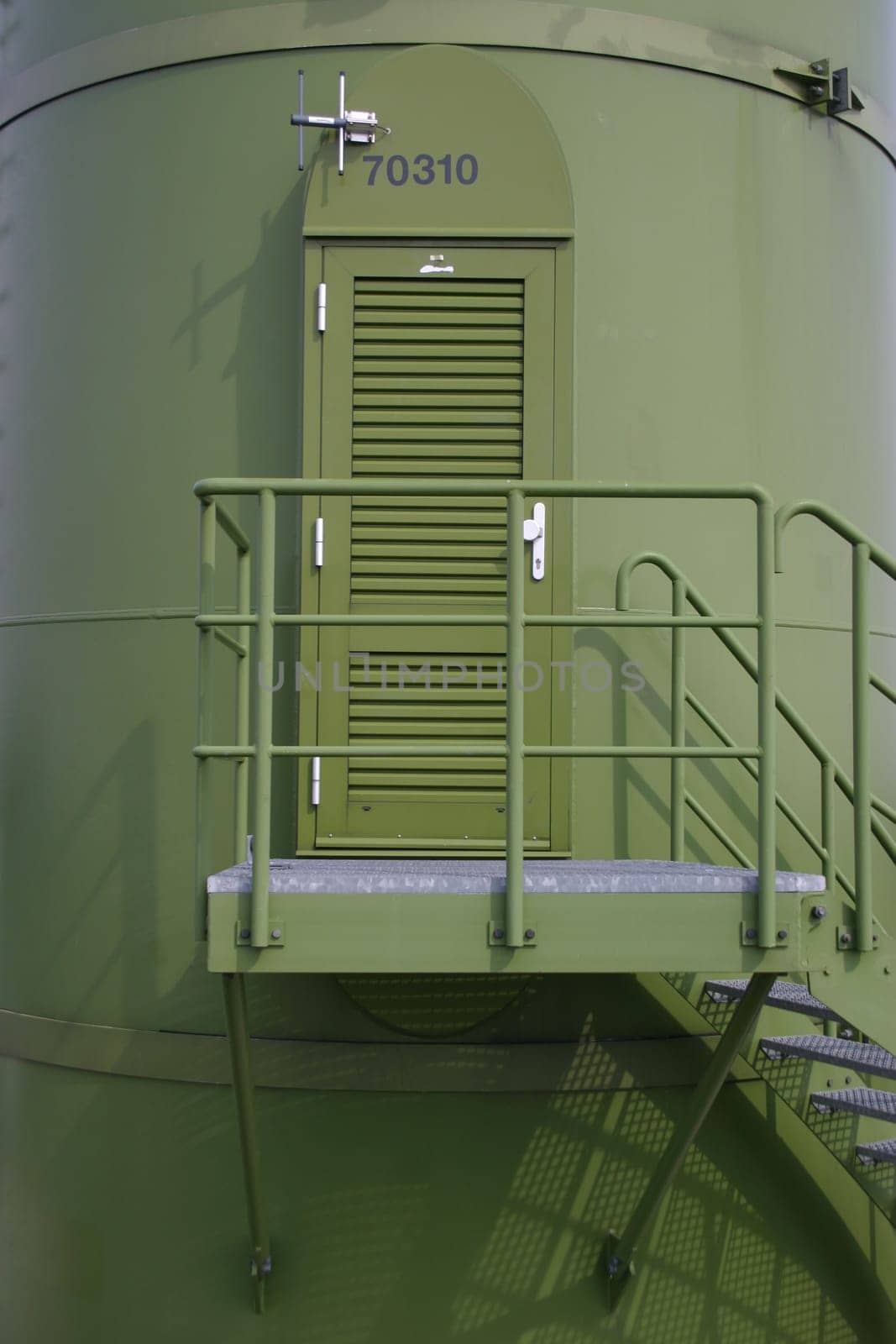 Wind turbine entrance