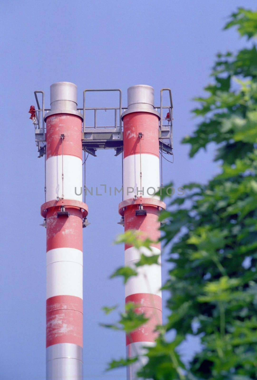 ... stand on a roof of the TU Klinikum rechts der Isar in Munich...