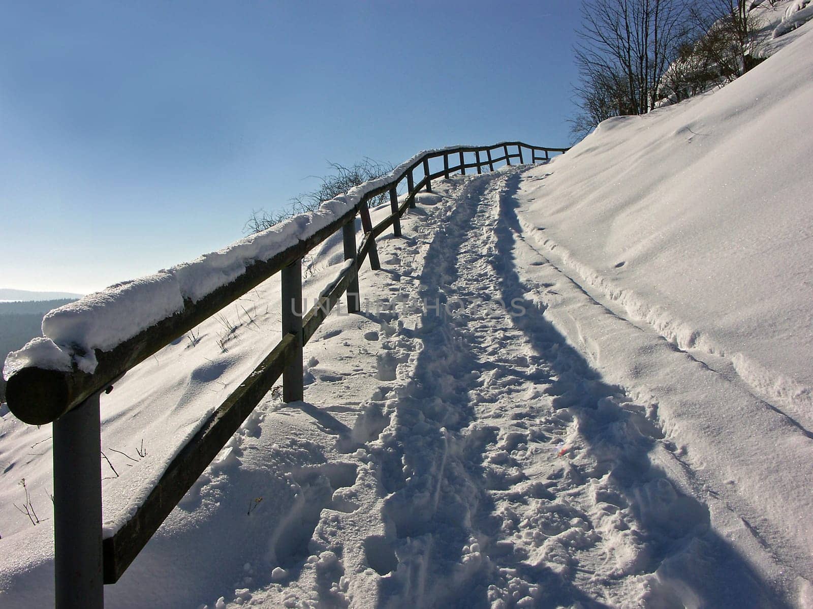 upwards