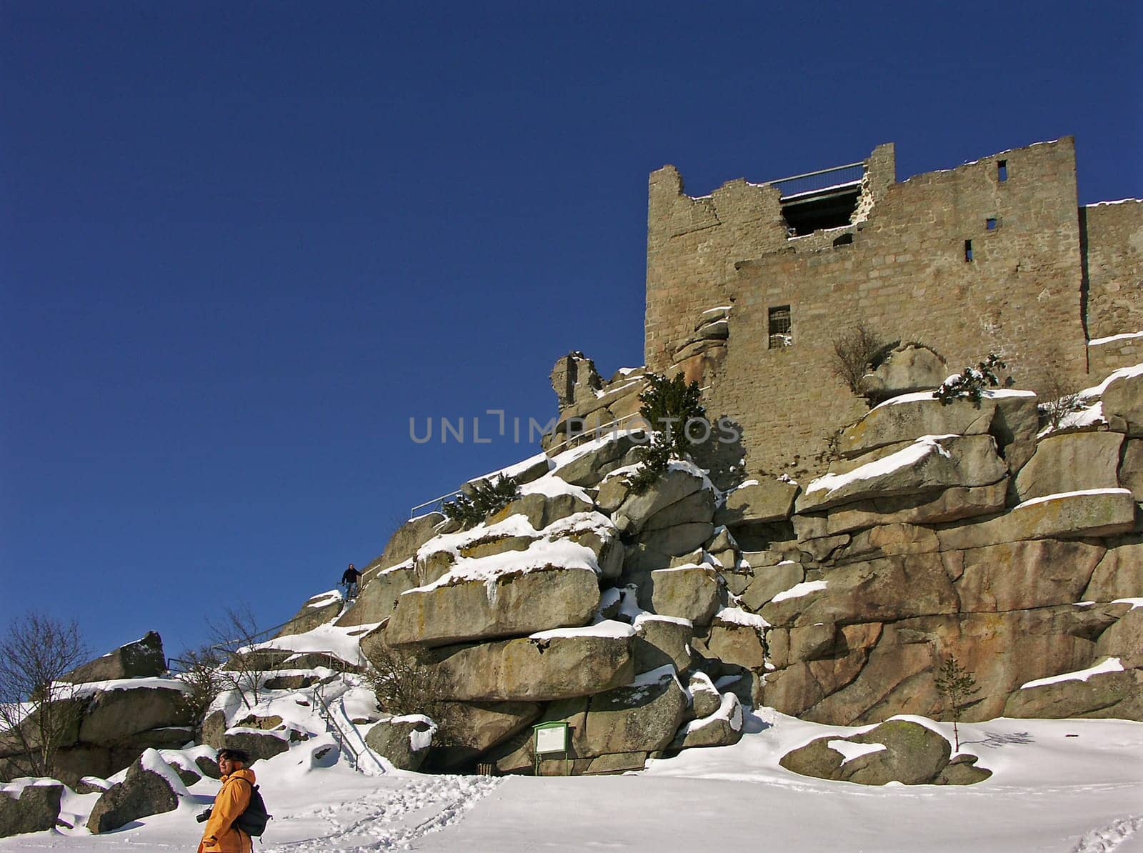 Flossenbürg castle ruins