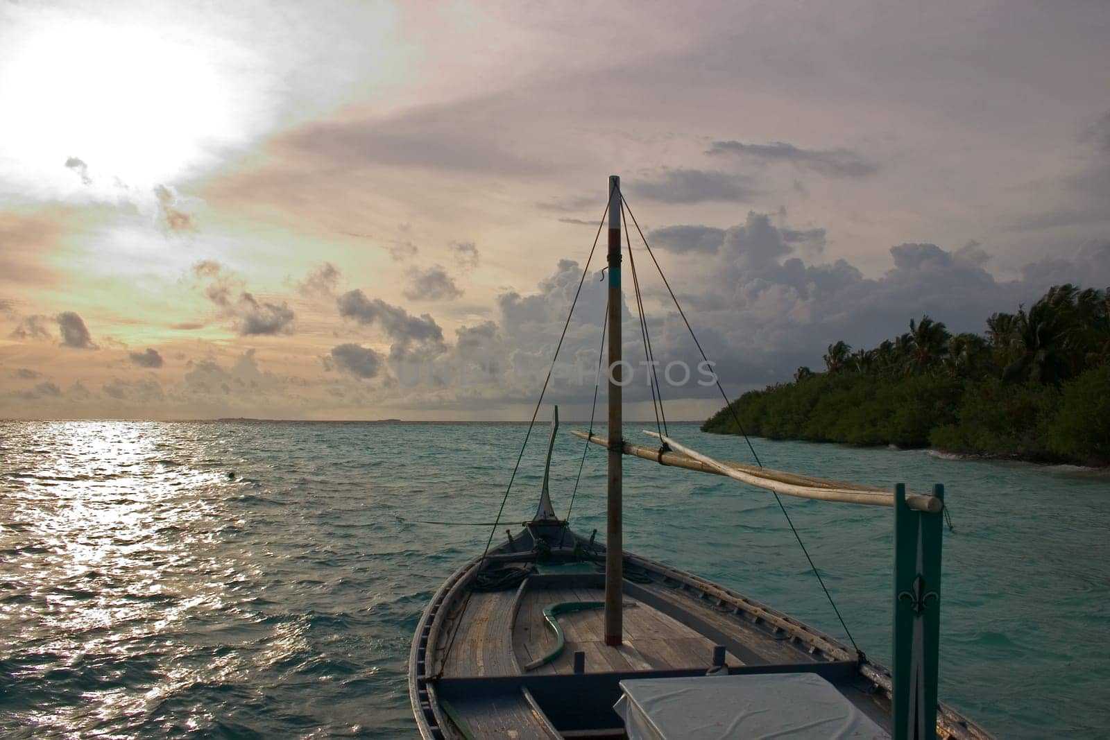 Dhoni in the evening light