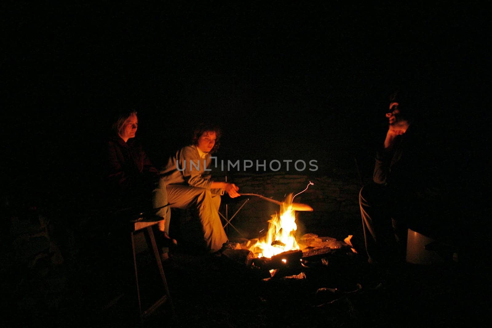around the campfire