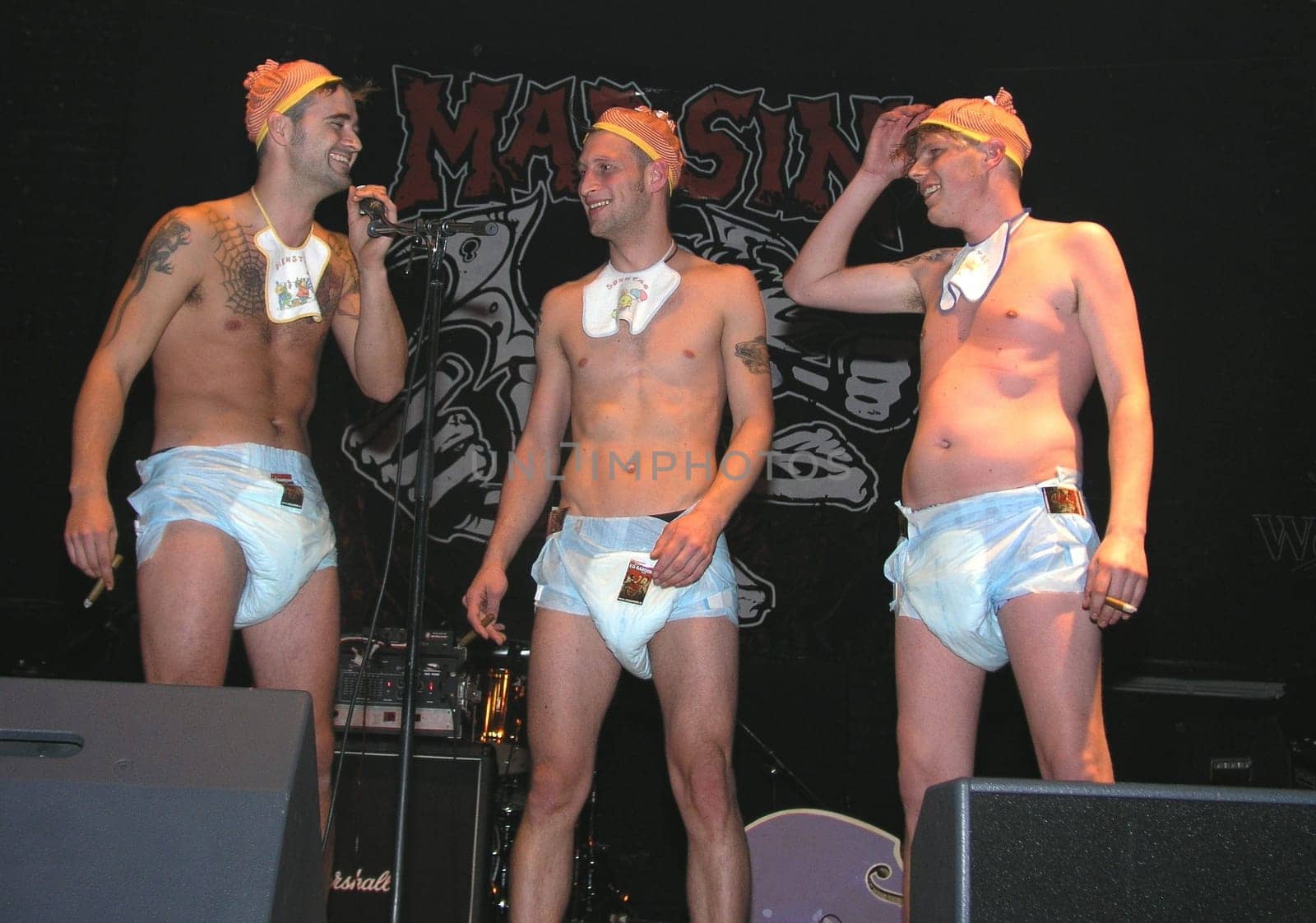 The Three Funny Two,from Rockin NightmaresIV Festival in Kiel from 23.10.04.