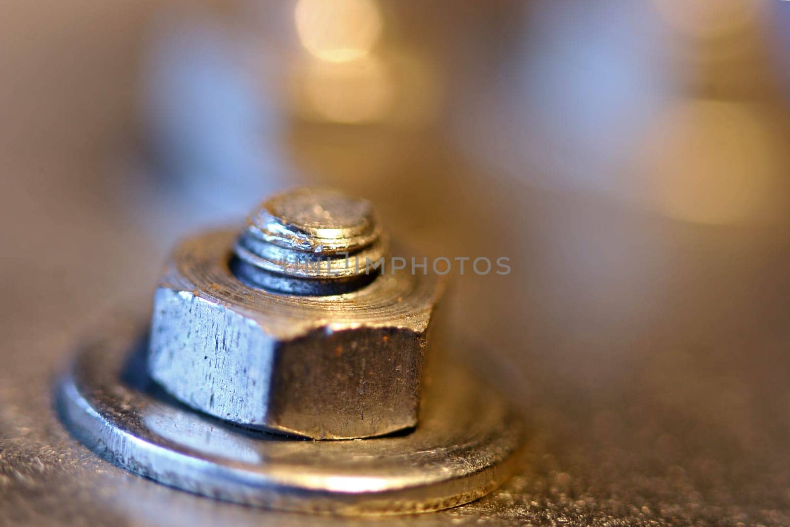 screwed tight