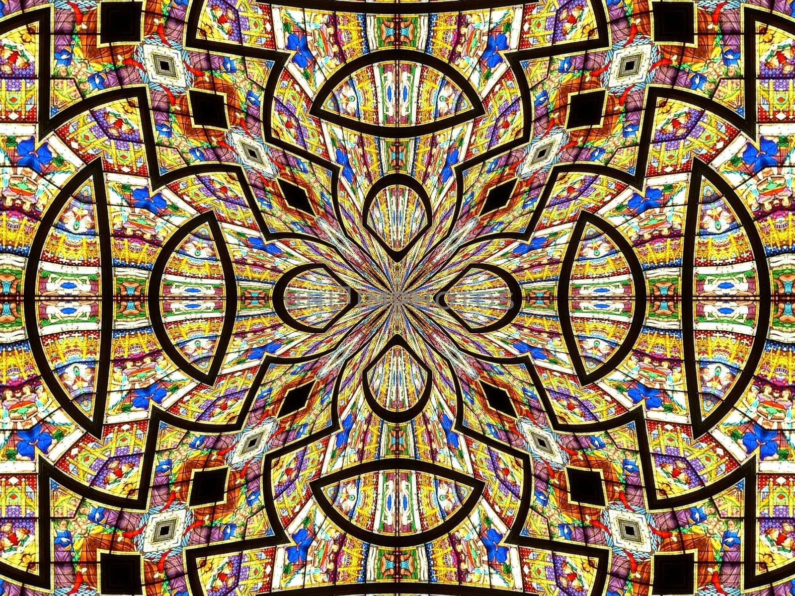 A window of Cologne Cathedral as a kaleidoscope. The kaleidoscope (Greek for "beautiful image seer"") is an optical device that is often used as a children's toy. The inventor of the kaleidoscope is considered to be the famous Scottish physicist David Brewster"