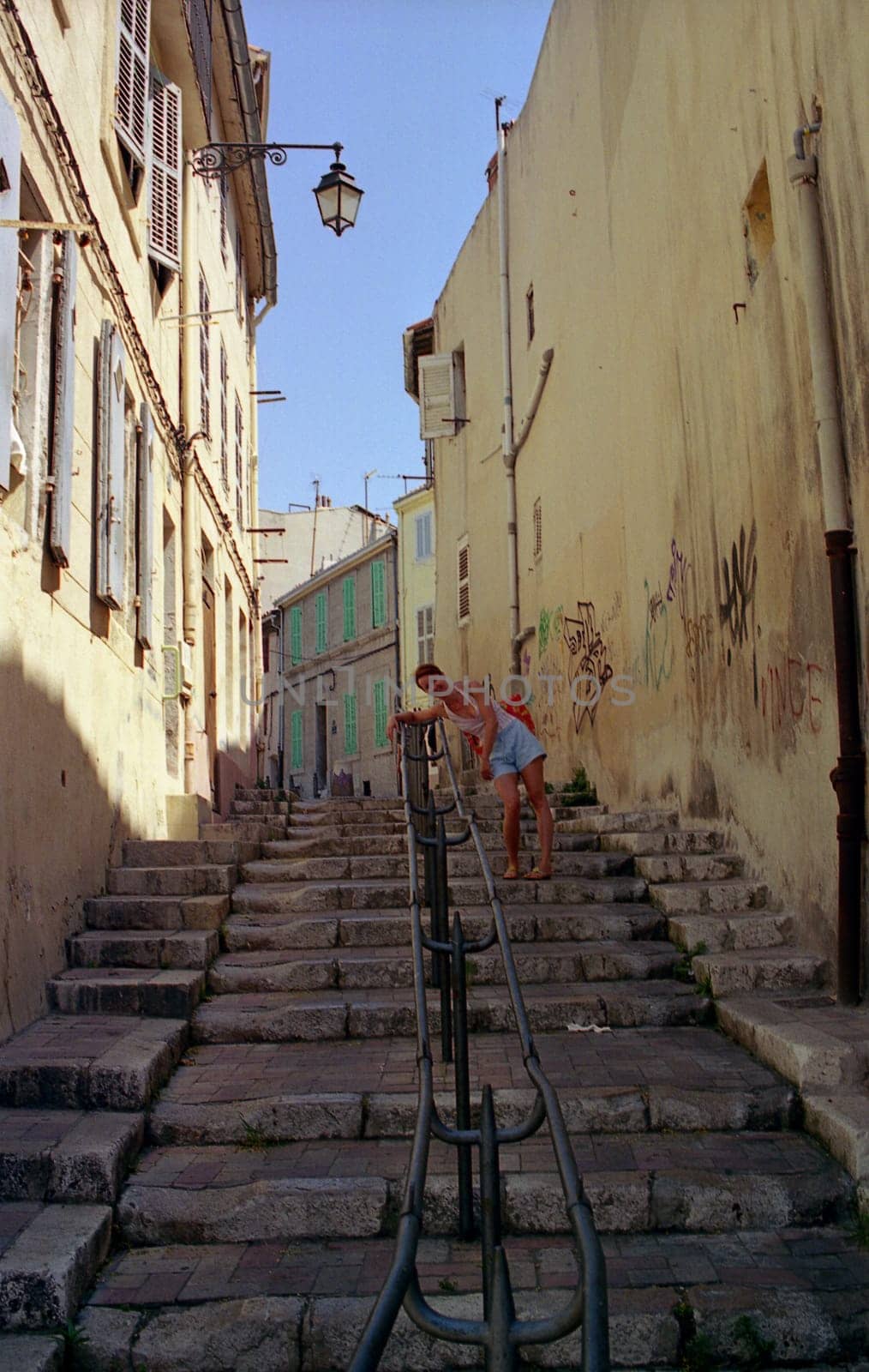 Typical alley in Marseille