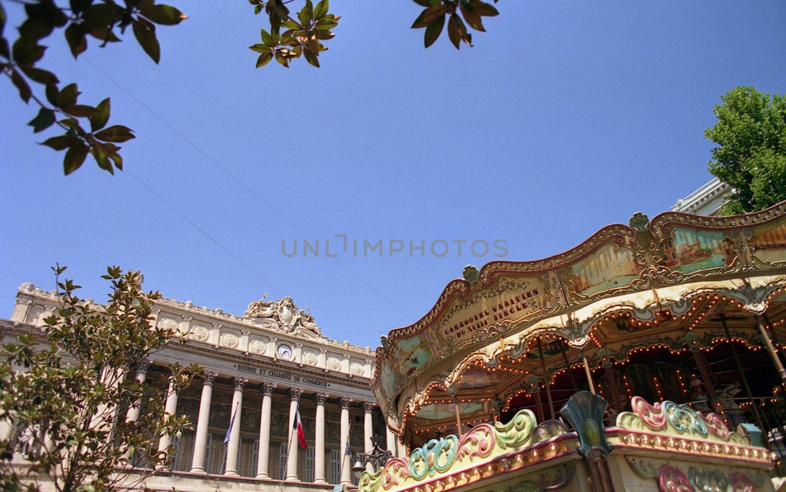 At the carousel in Marseille