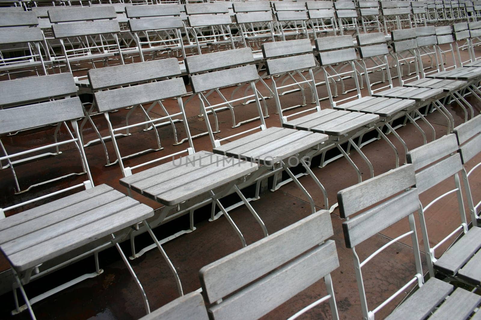 Rows of chairs 4