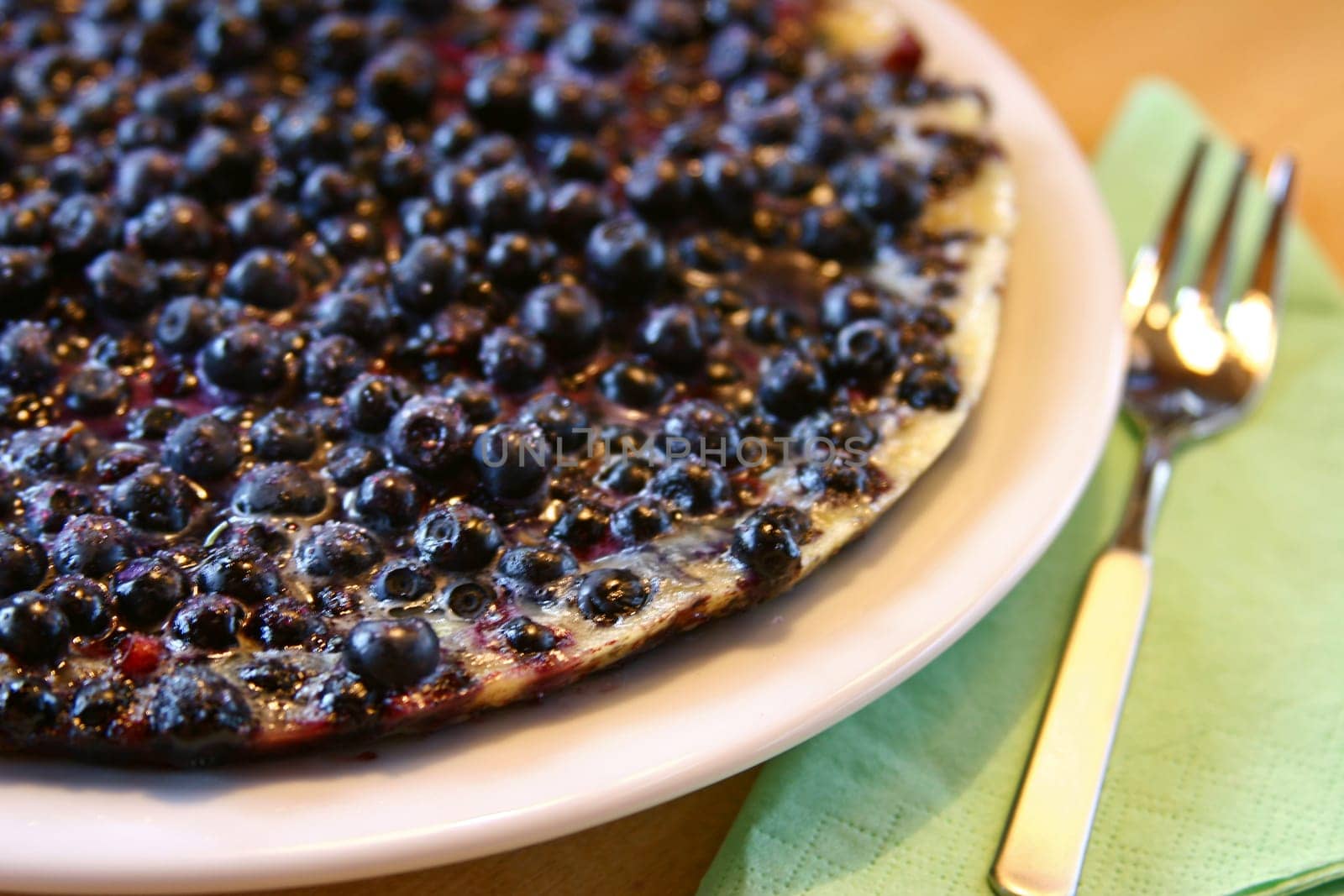Blueberry pancakes
