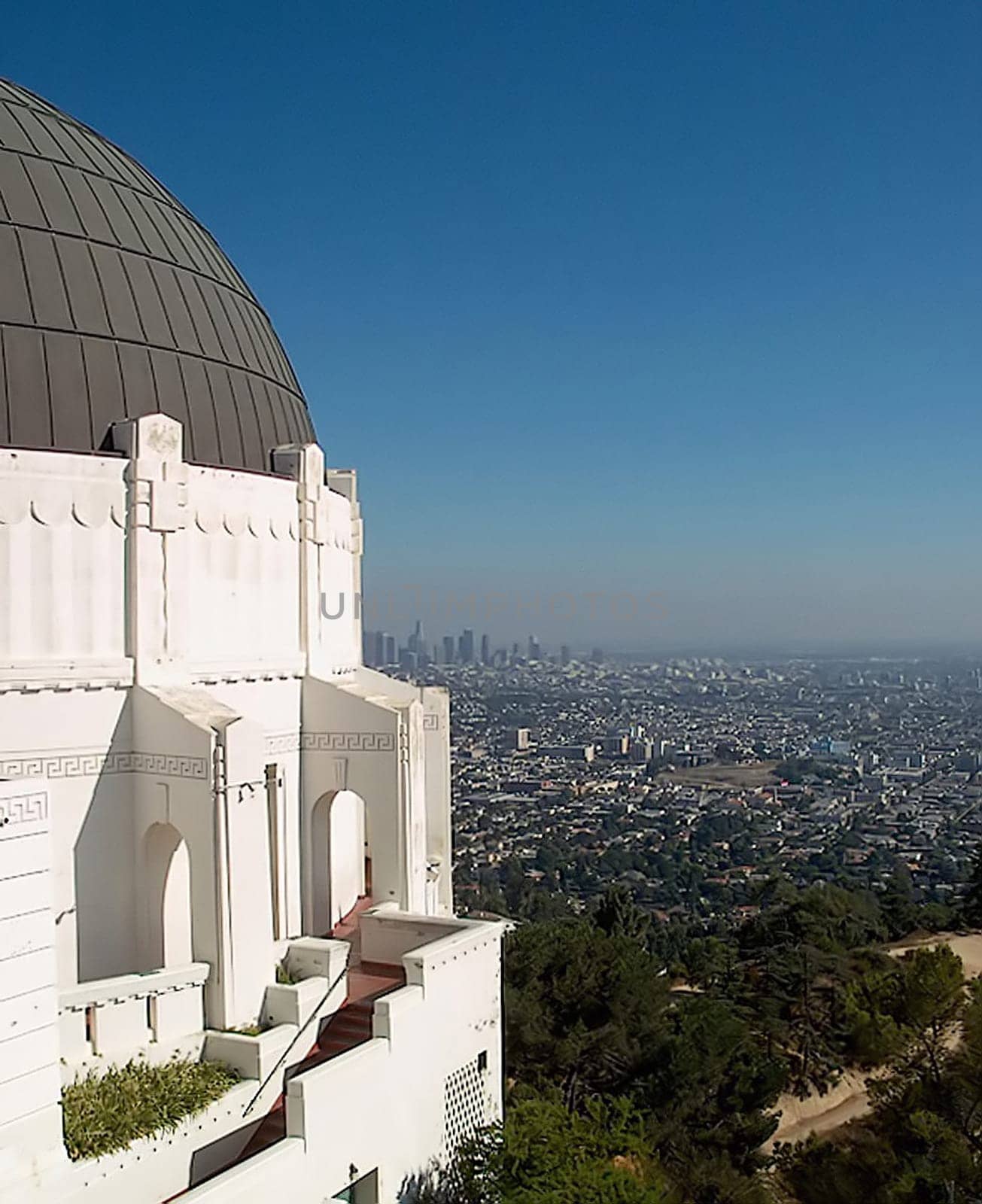 View over LA