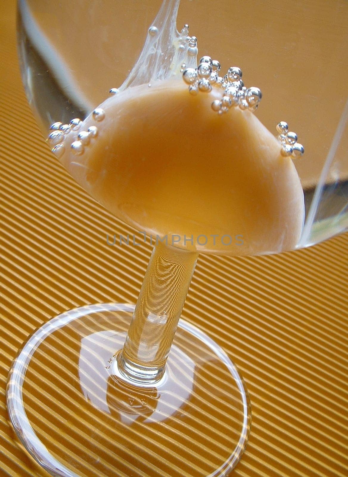 Bubble egg between eggs