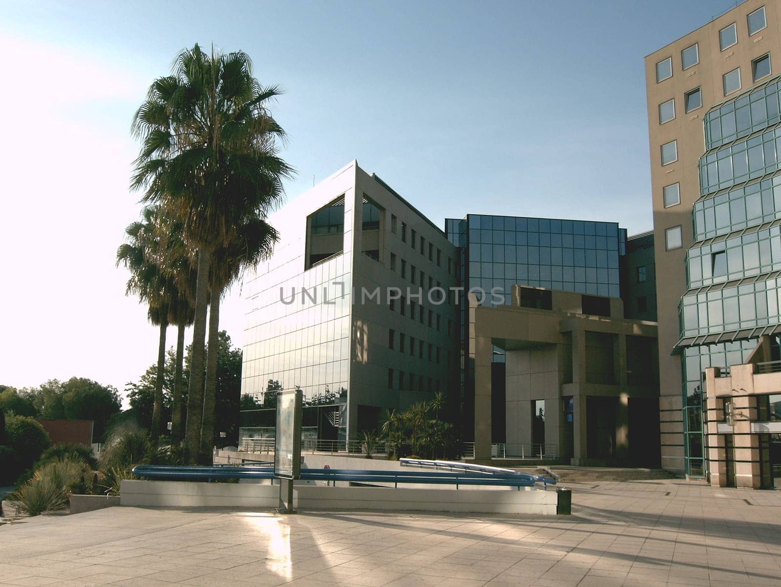 Buildings from Nice snapped in the afternoon