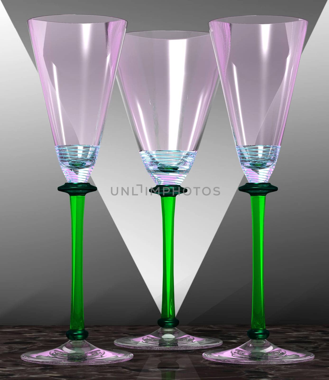 Cocktail glasses