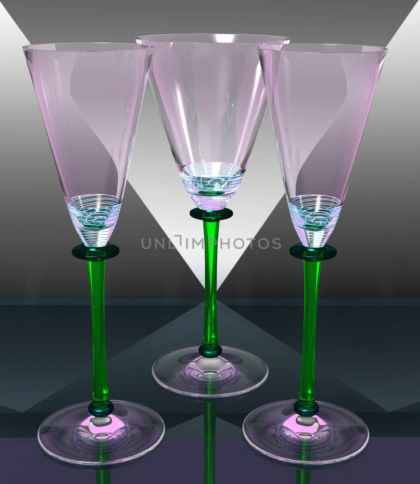 Cocktail glasses