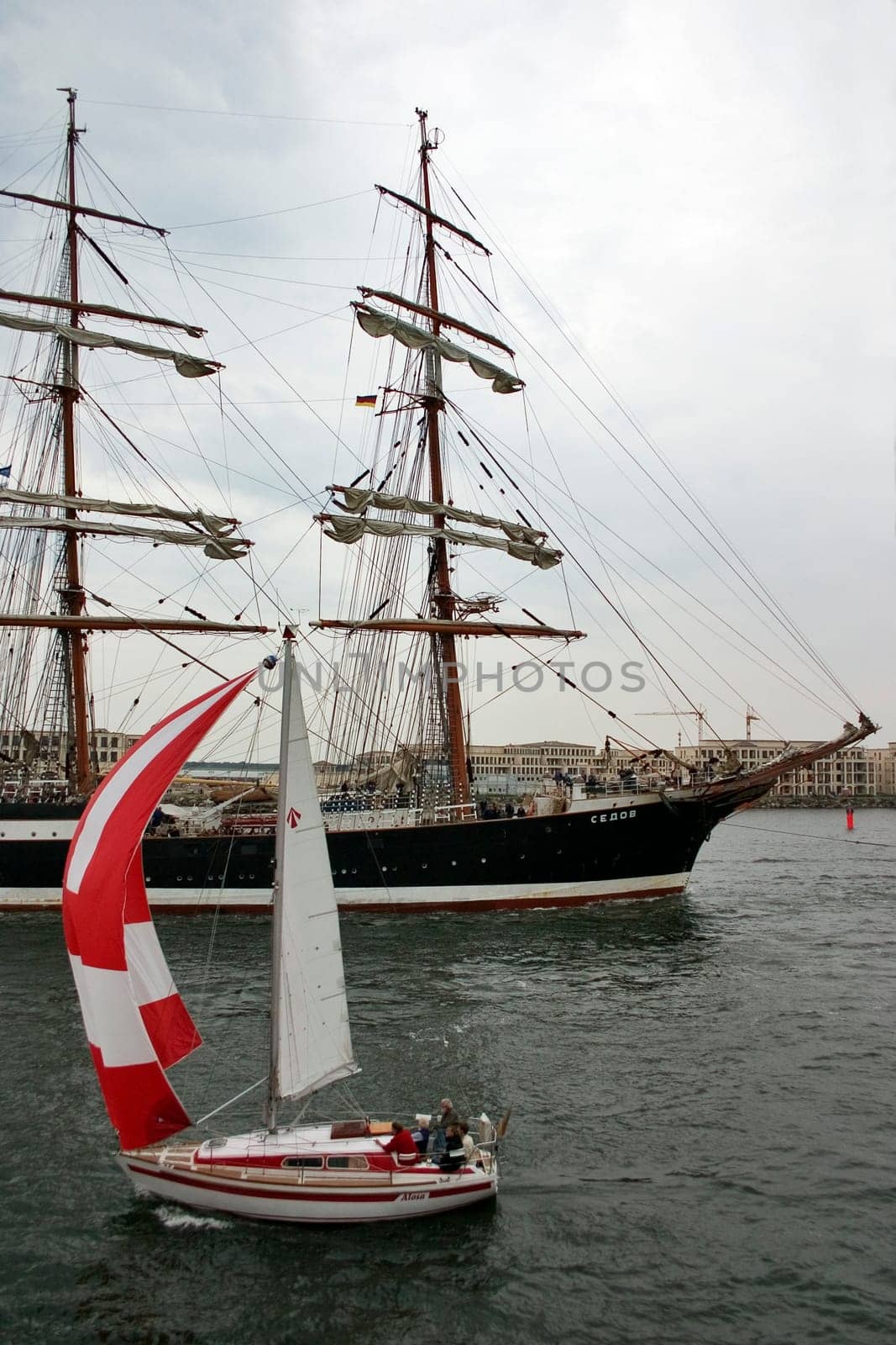 Four-masted barque SEDOV