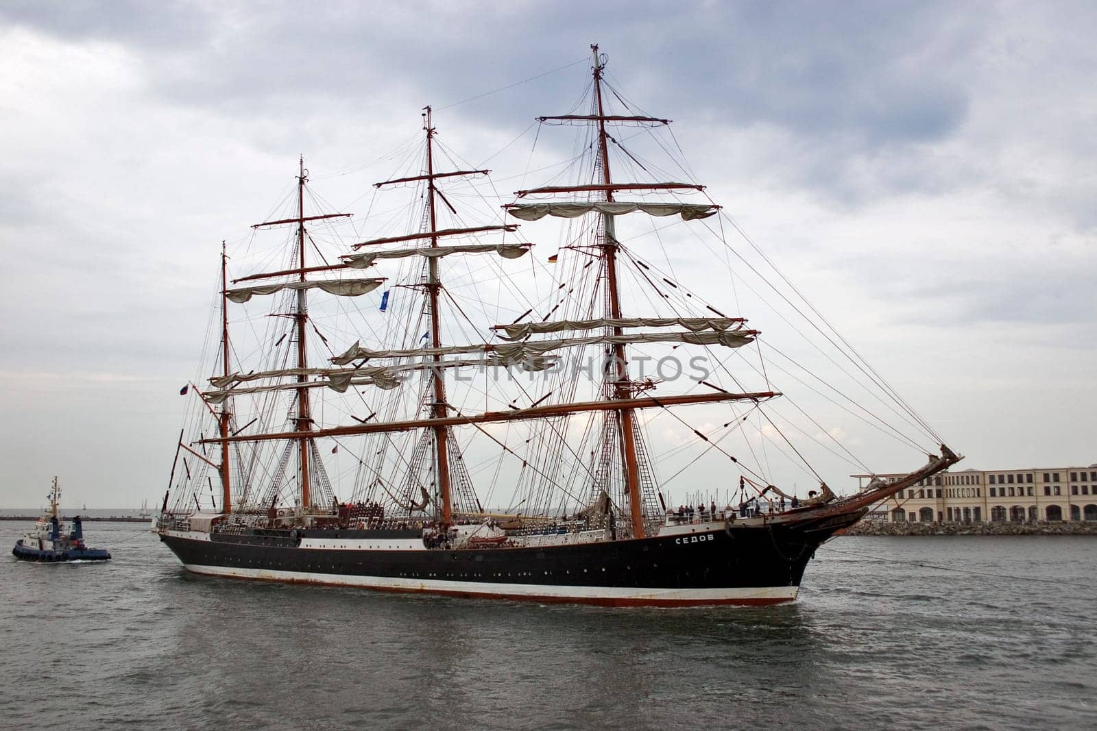 Four-masted barque SEDOV