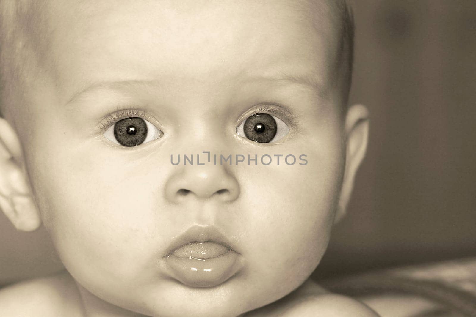 Baby's gaze