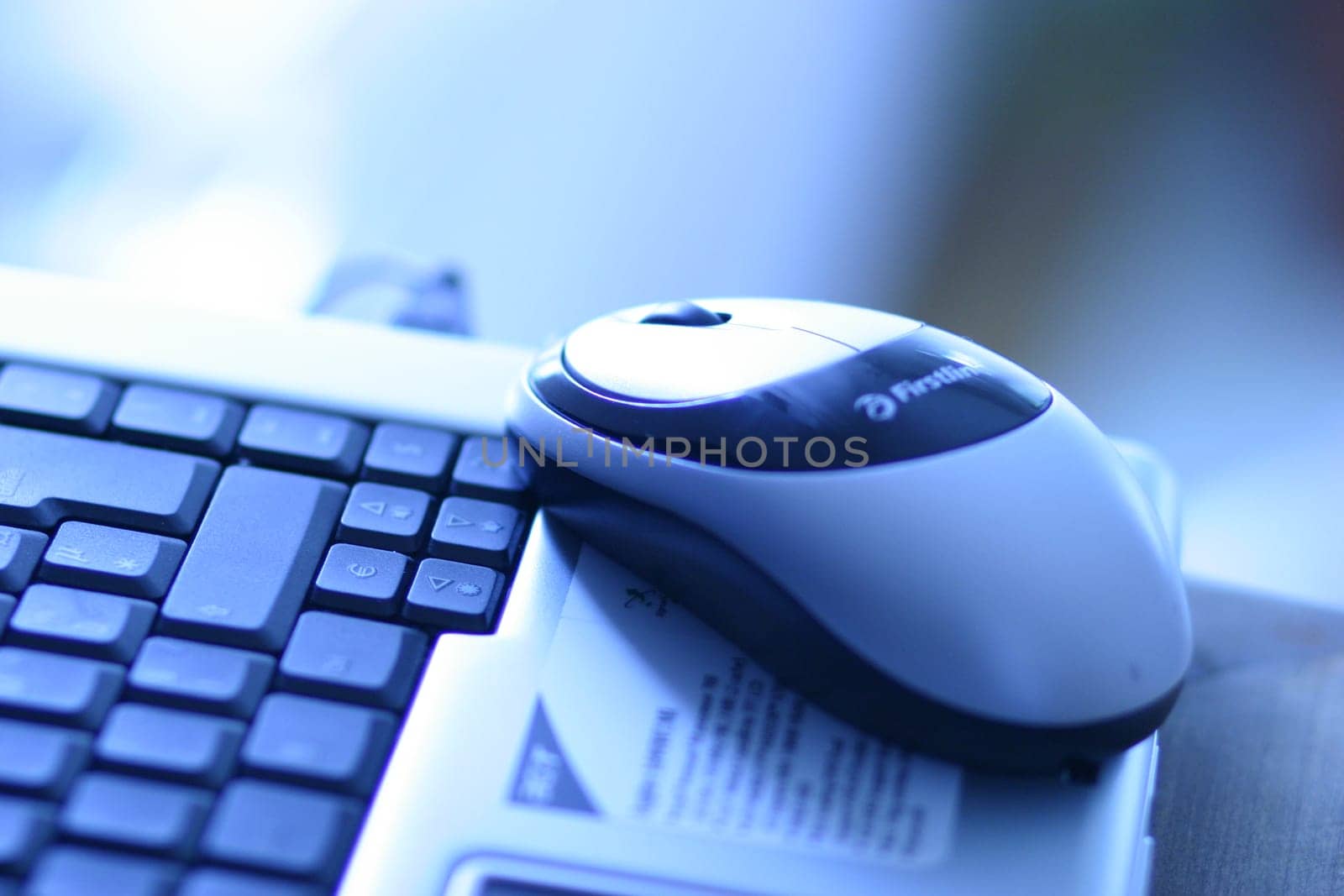 Computer and mouse