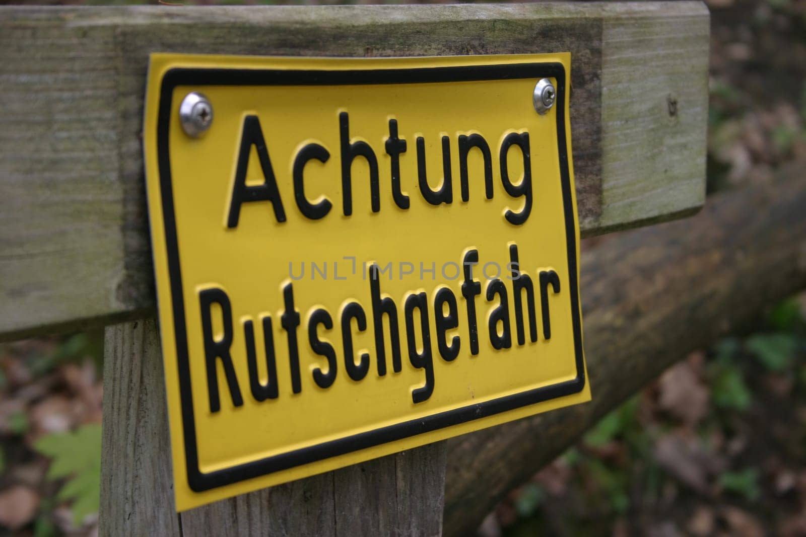 Attention,risk of slipping
