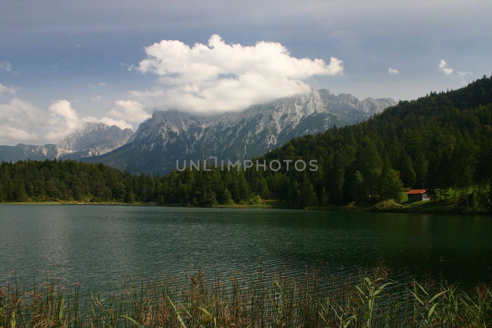 At the mountain lake