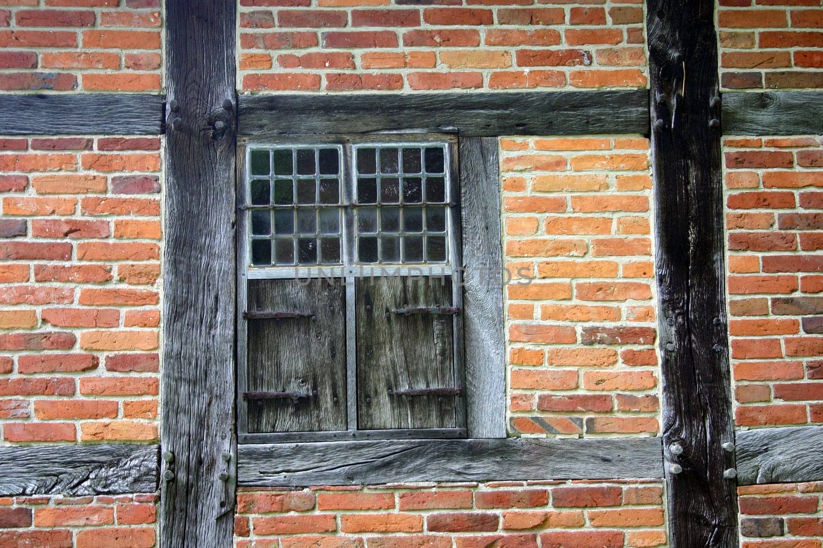 Wood and brick