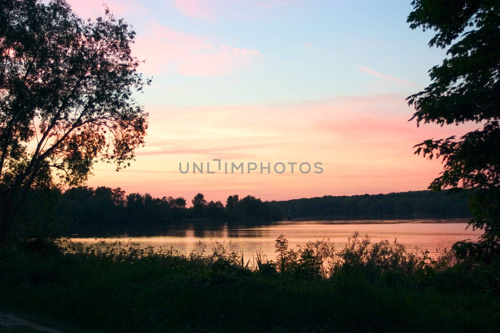 Jungfernsee in the evening
