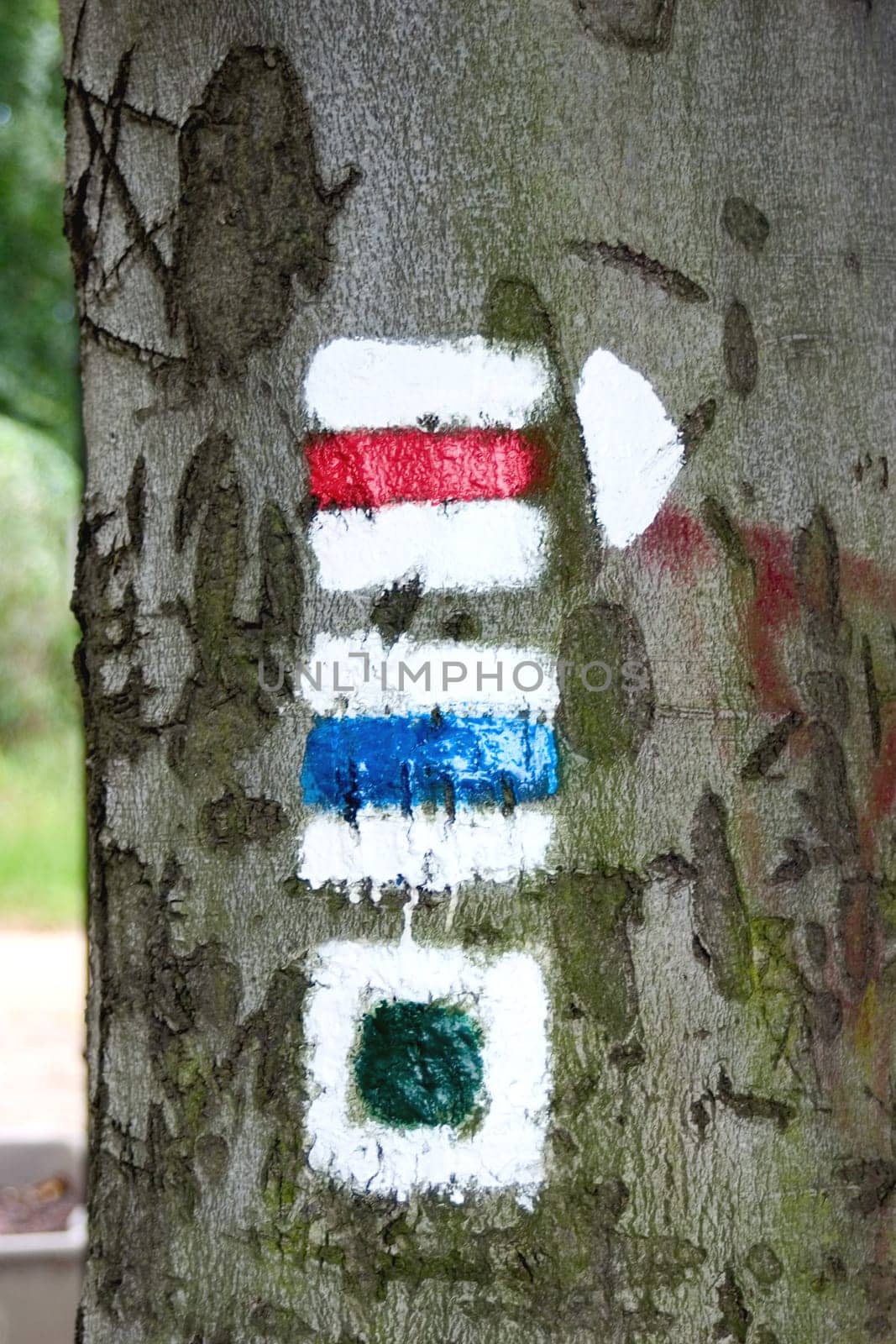 Hiking marking
