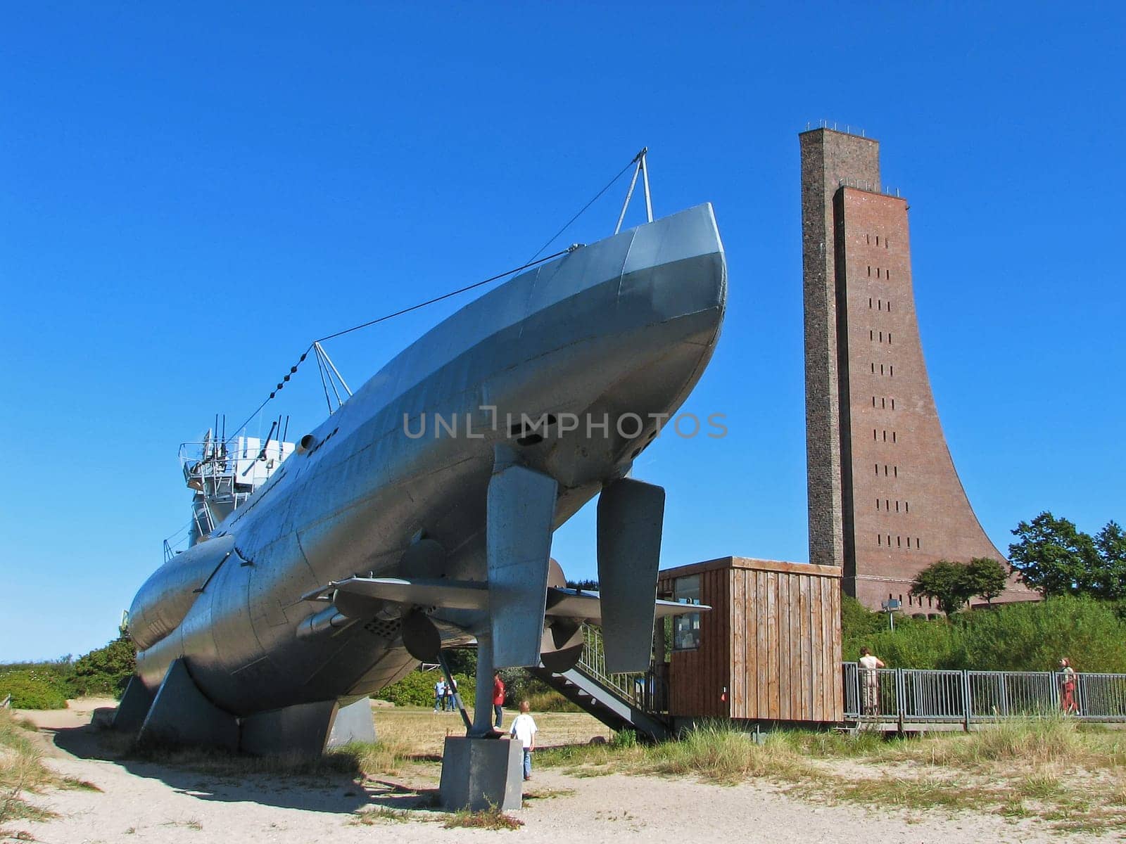 U995 and Naval Memorial in Laboe