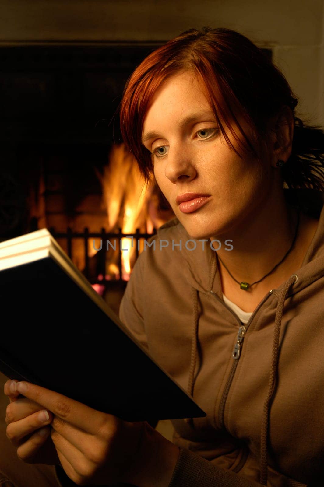 Woman with a book