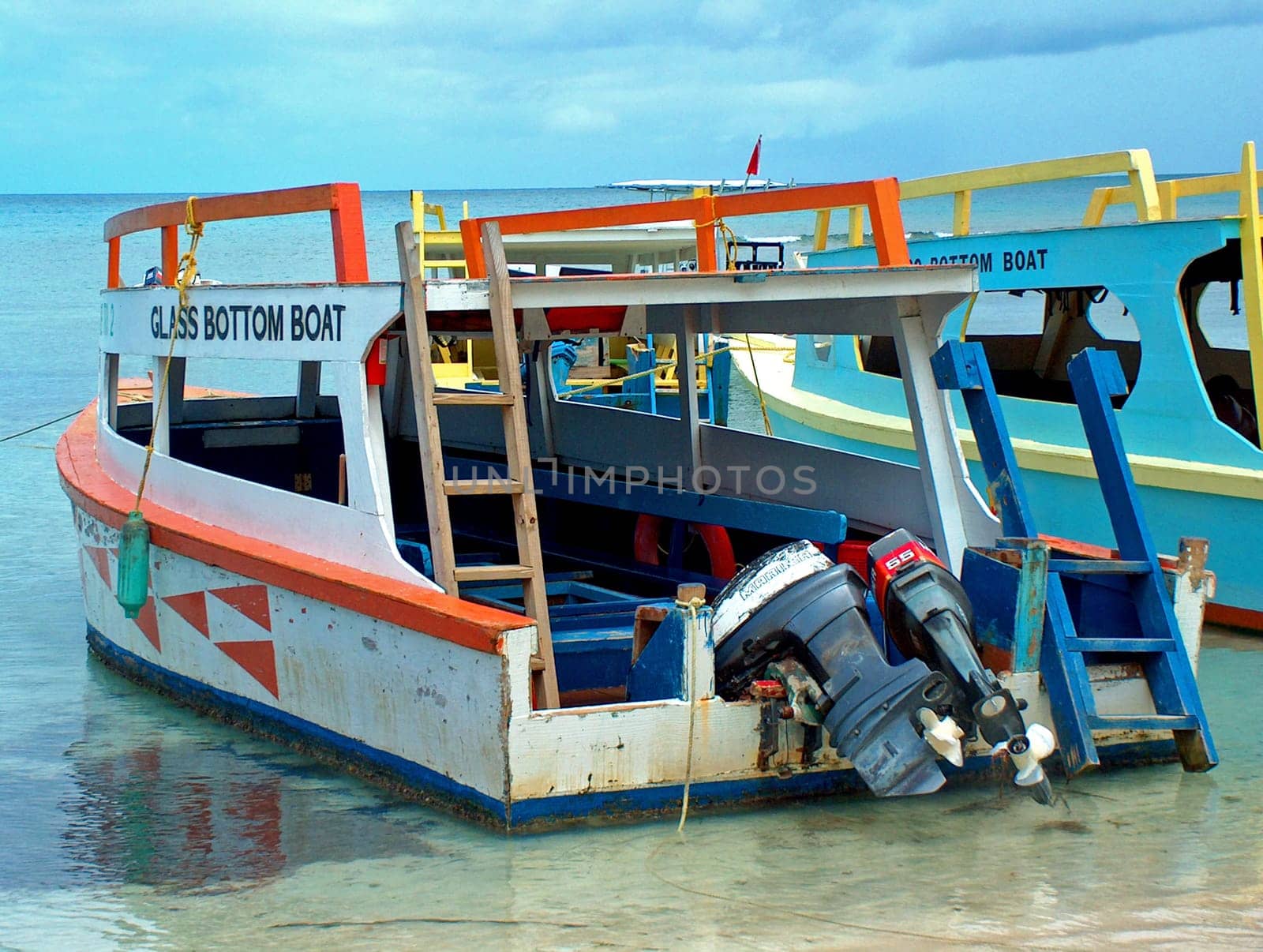 Glass-bottom boat
