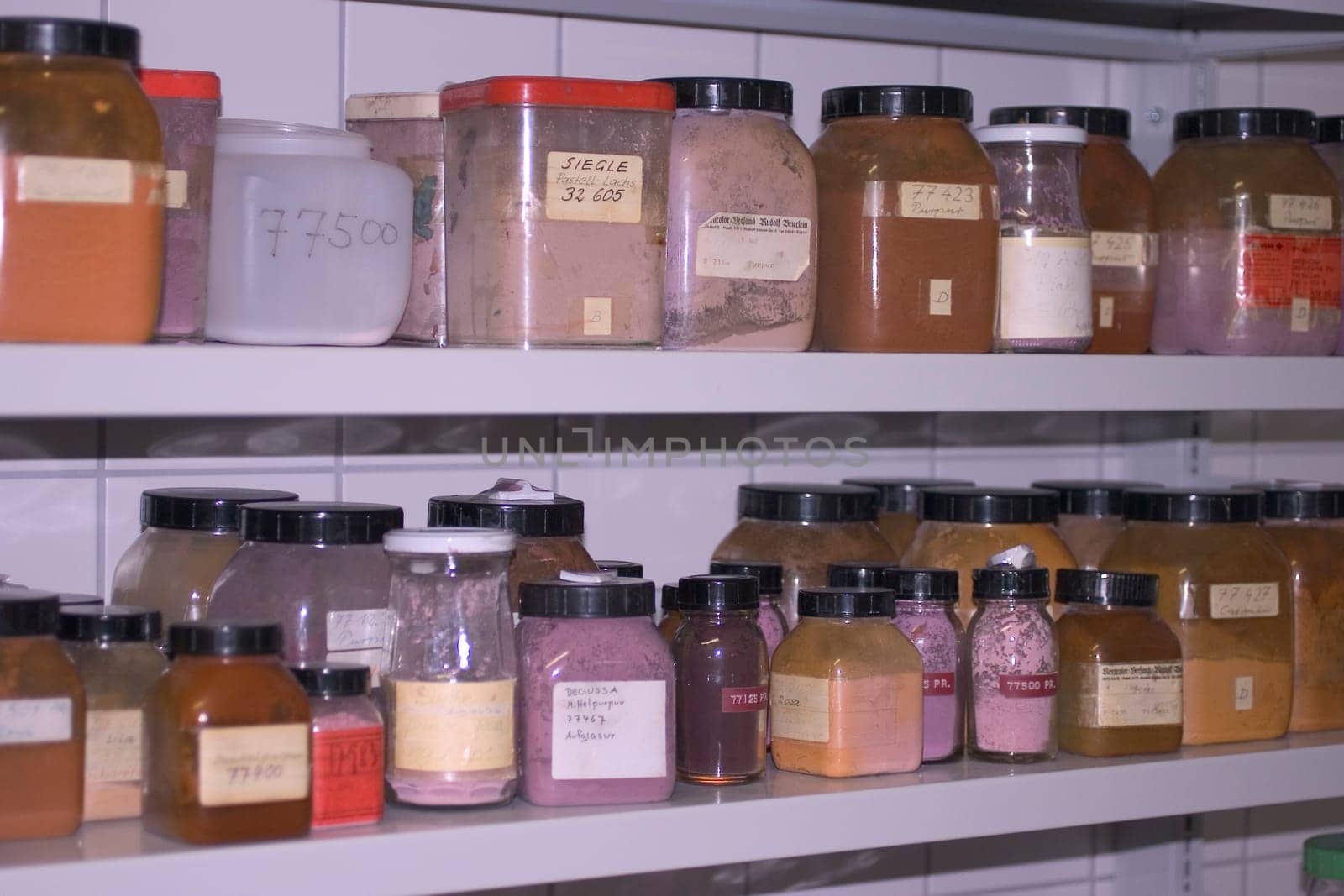 In the storage room of the State Technical School for Porcelain and Industrial Design