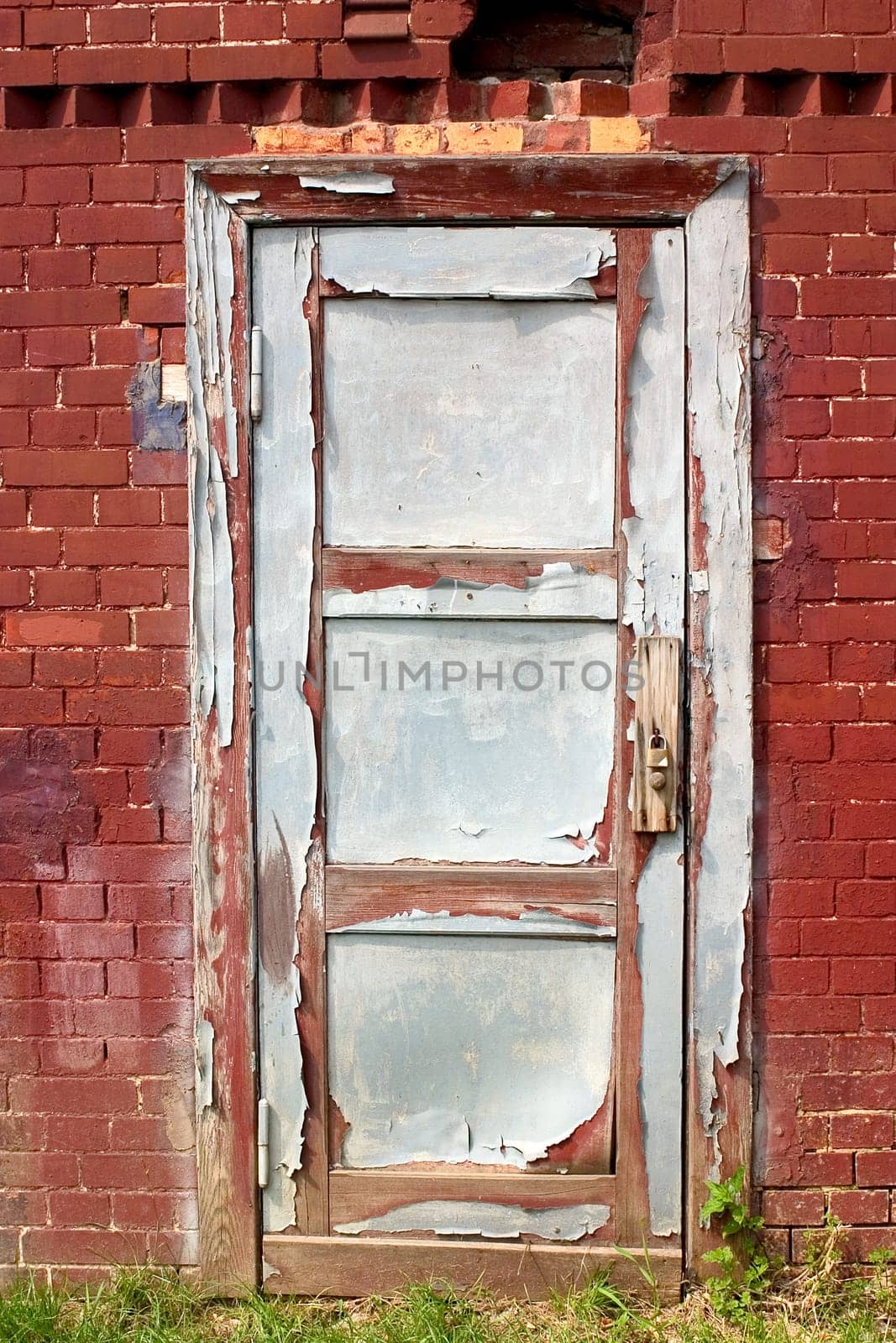 Inside door outside